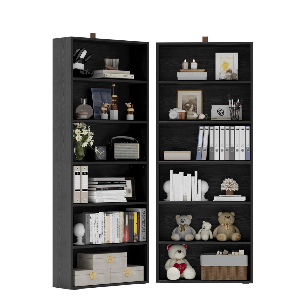 70" Tall 6 Tiers Bookshelf V297
