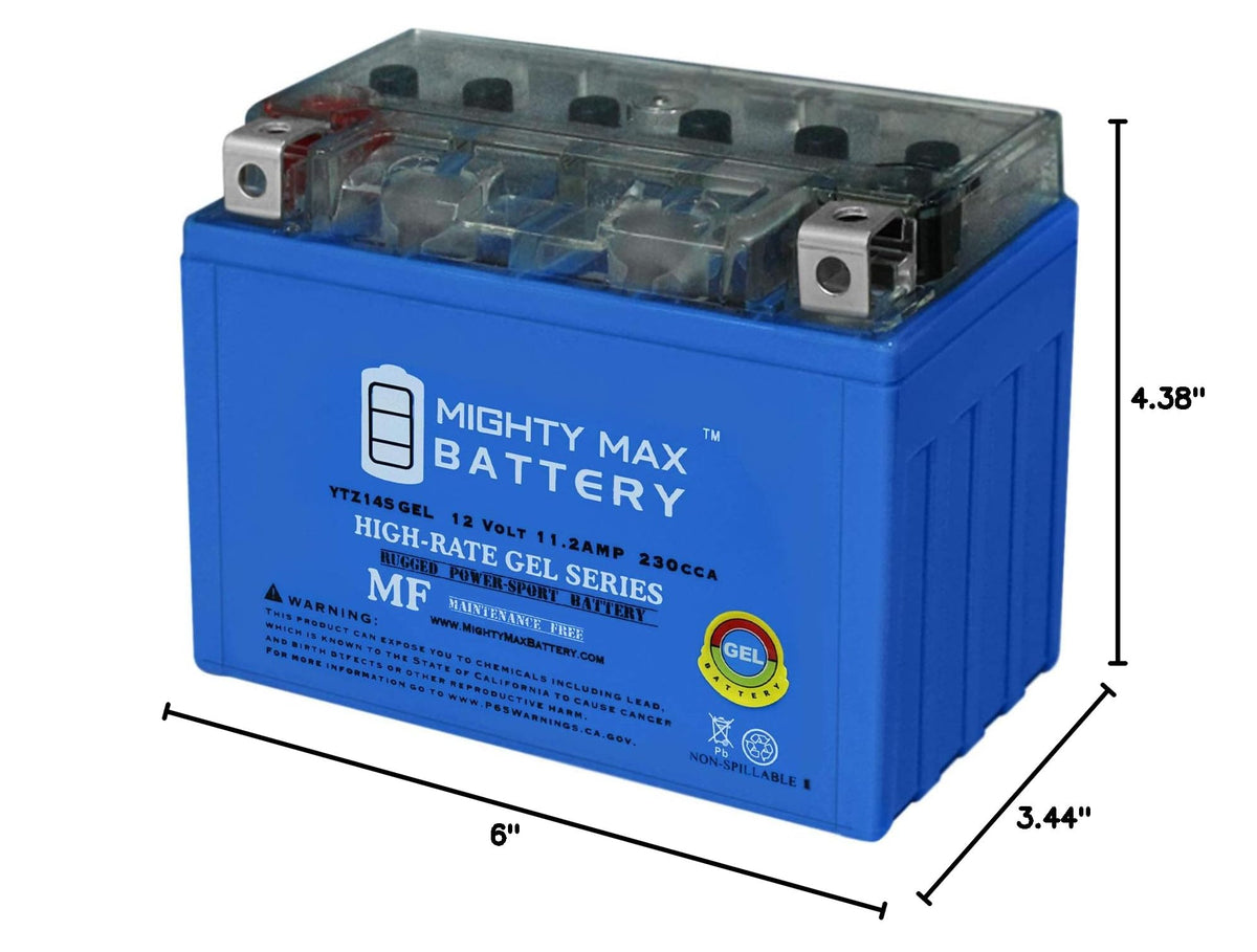 12v 11.2AH 230CCA GEL Battery F11726
