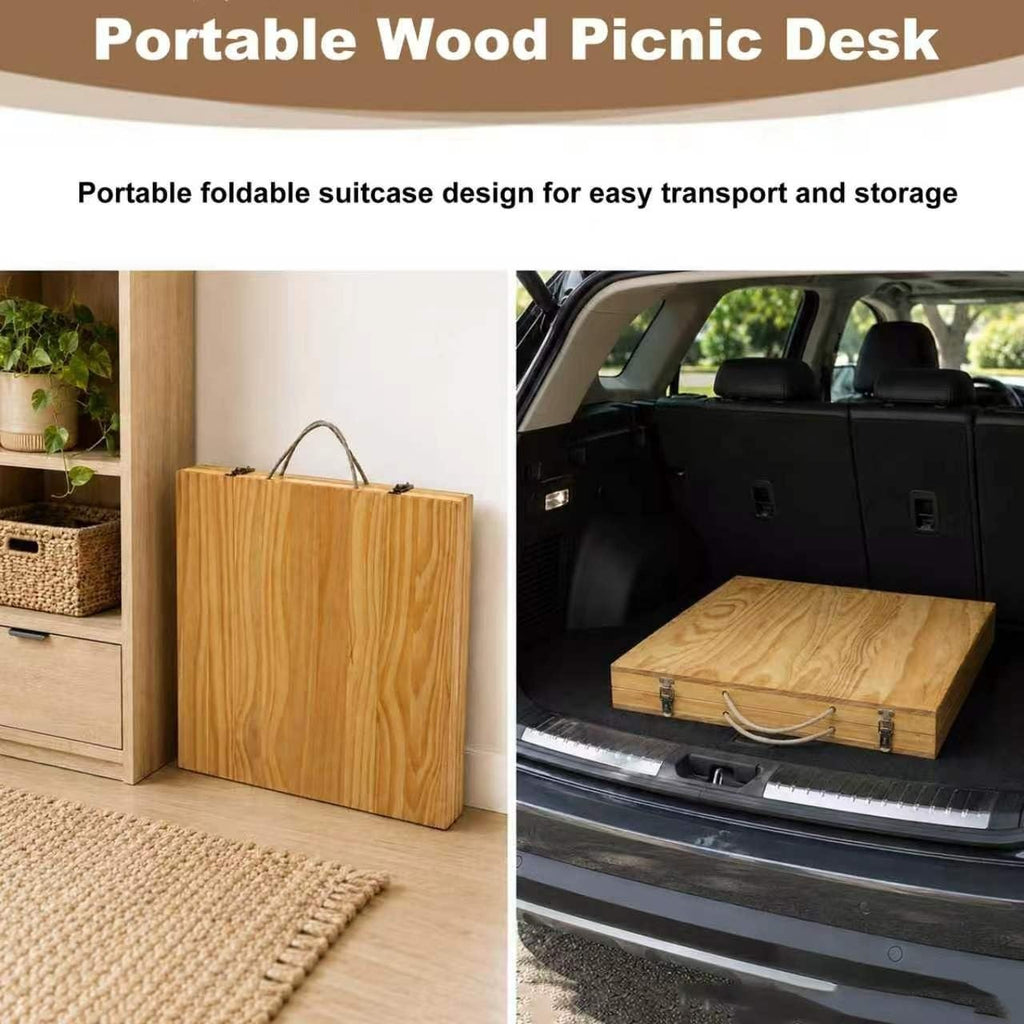Wood Low Folding Picnic Table G91591