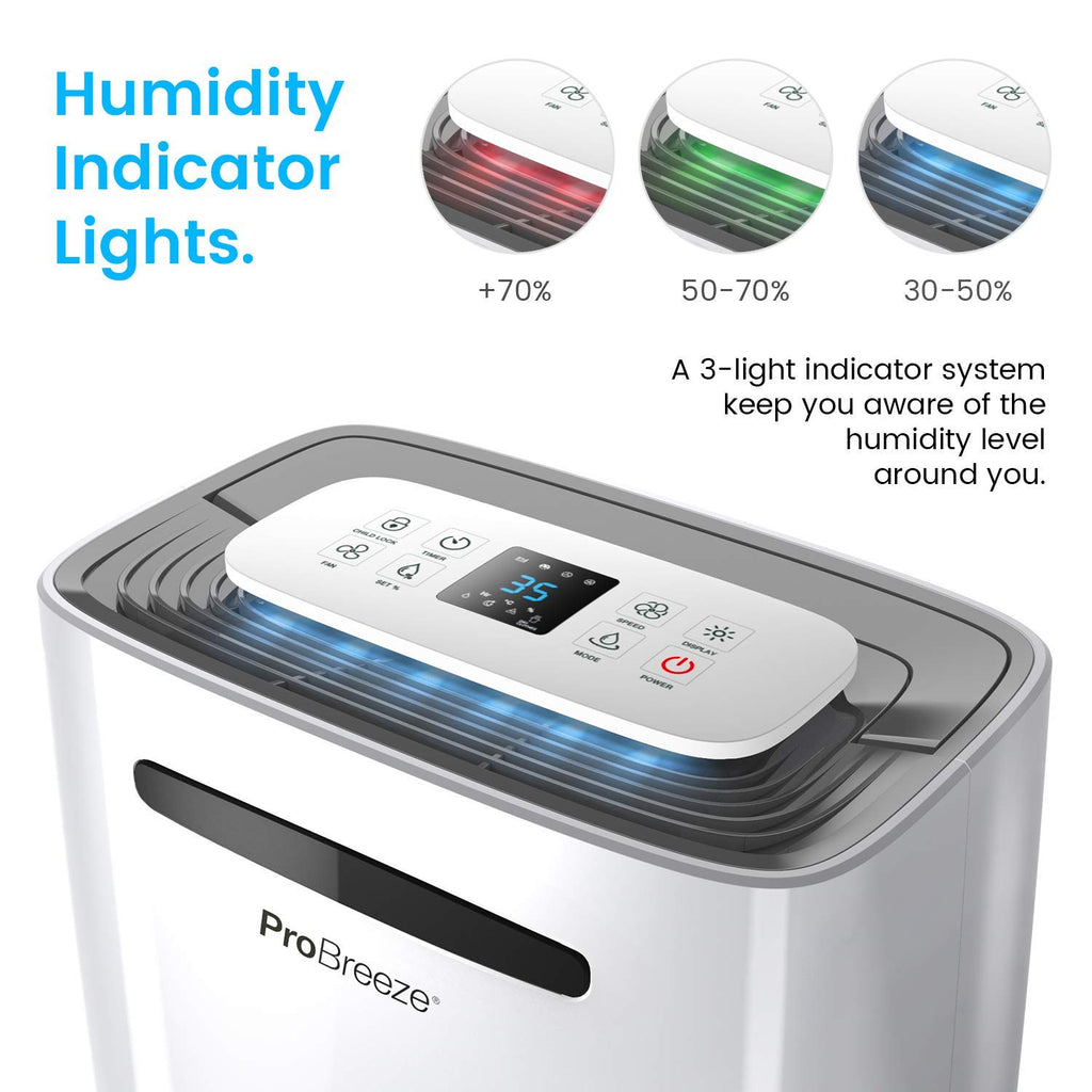 50 Pint Dehumidifier with Continuous Drain Hose M185670