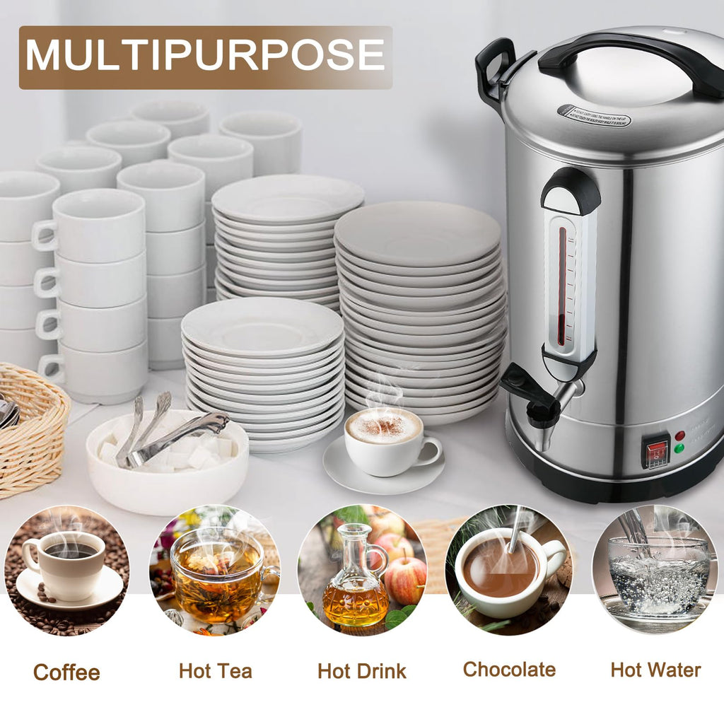 16L 304 Stainless Steel Commercial Coffee Urn R794912