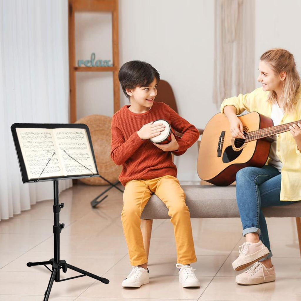 70IN Adjustable Sheet Music Stand with Carrying Bag T6097