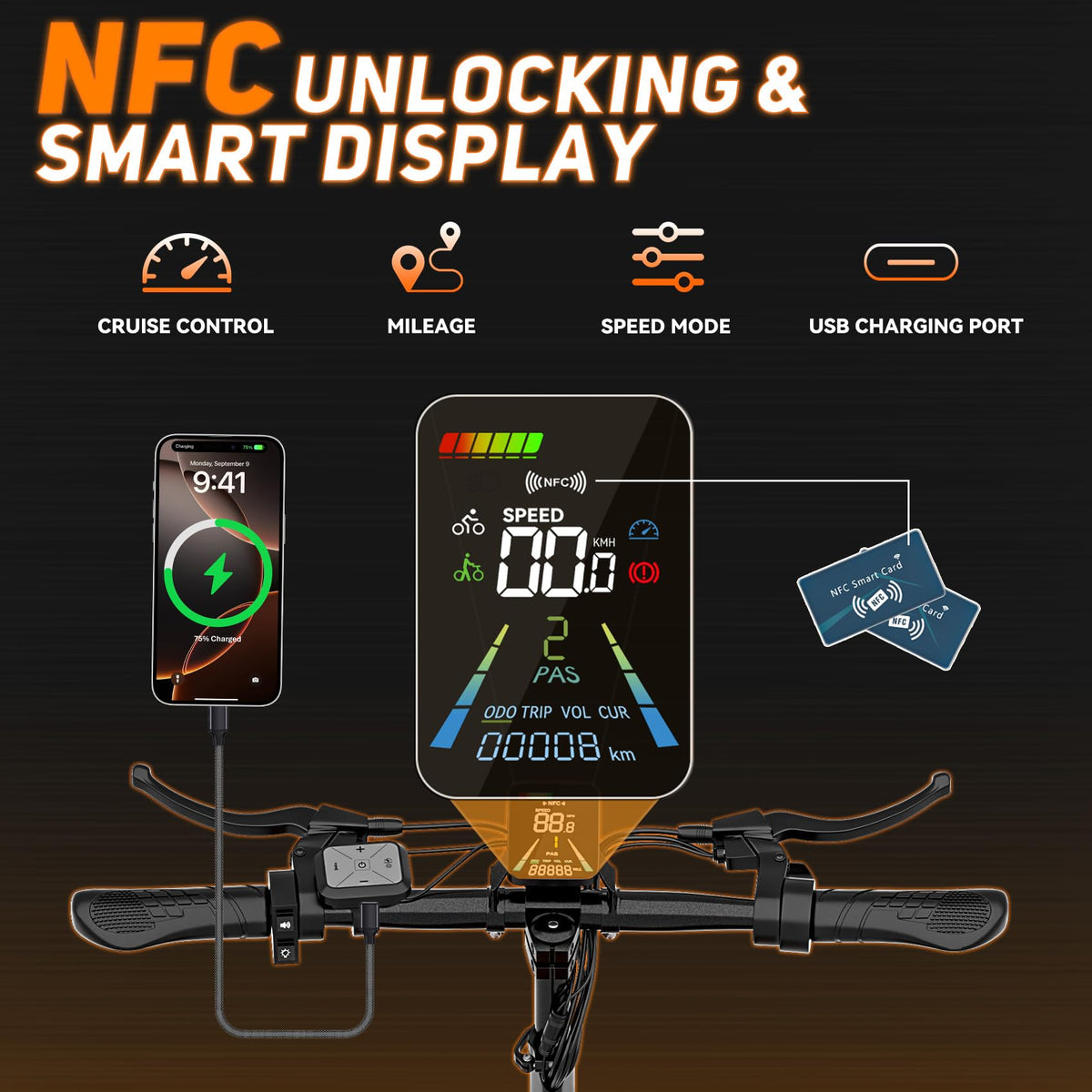 800W Motor 25 Miles Long Range Electric Scooter A610