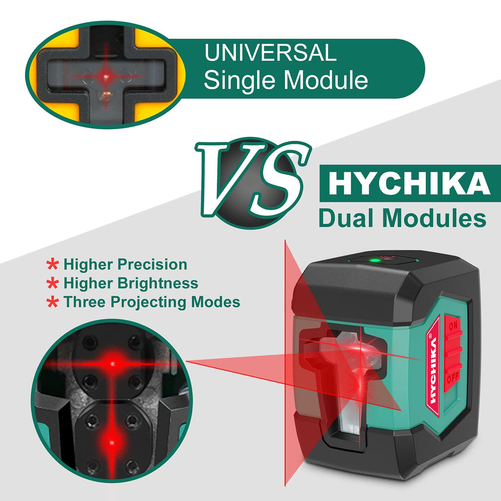 Self-Leveling Cross Line Laser Level with Magnetic Bracket C163