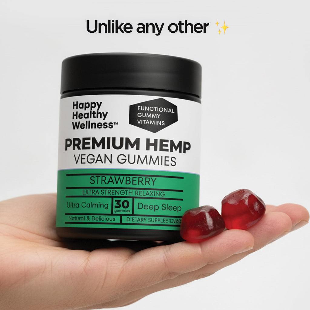 Strawberry Hemp Gummies 60 Count S36371