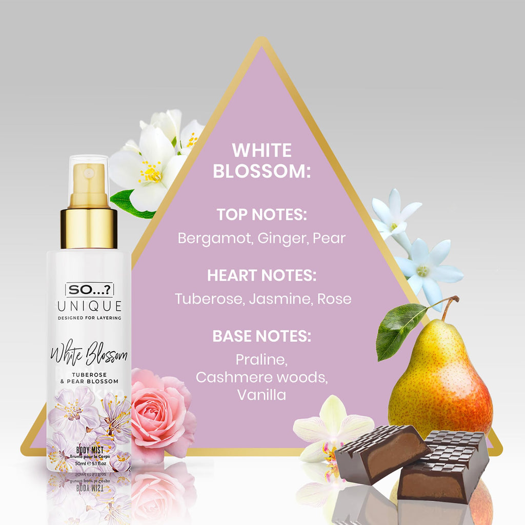 Unique Body Mist Set, 6 pcs R5156