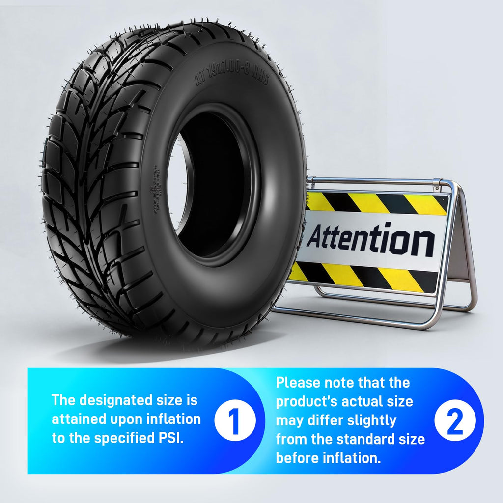 19x7-8 ATV/UTV Tires Set of 2 A75986