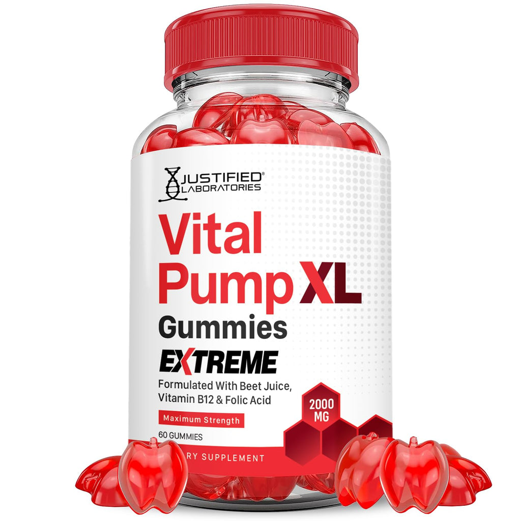 2000MG Beet Juice ACV Pomegranate B12 Vegan Non GMO Gummies U66375