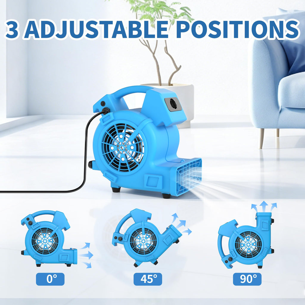 500 CFM High Velocity Floor Dryer L2110