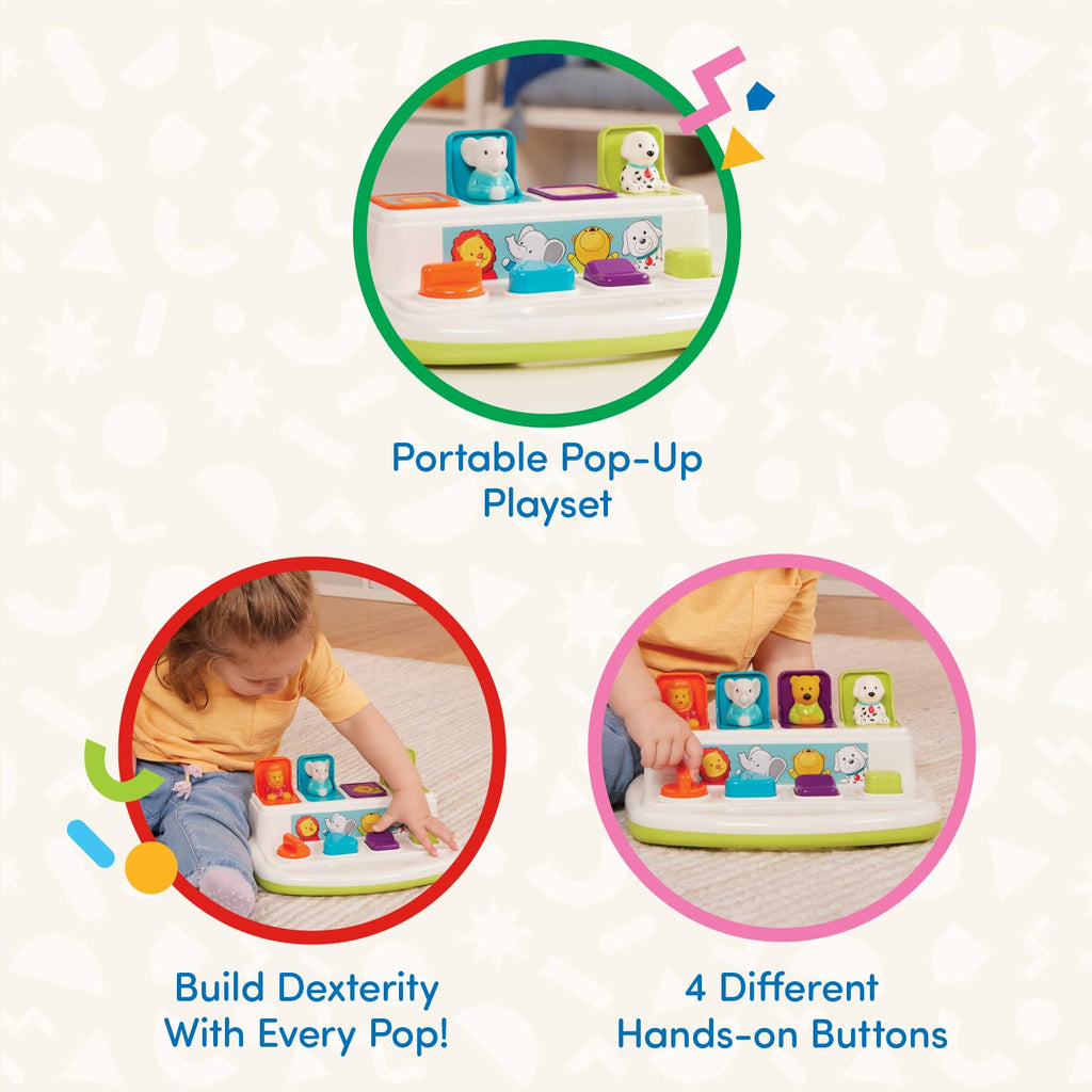 Pop-Up Animal Toy F1360