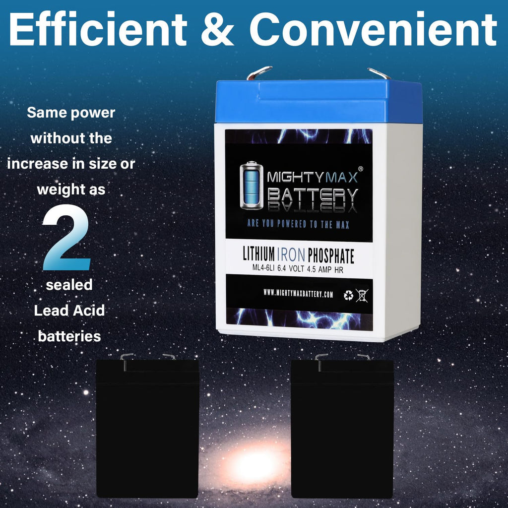 6V 4.5AH Lithium Replacement Battery Q779