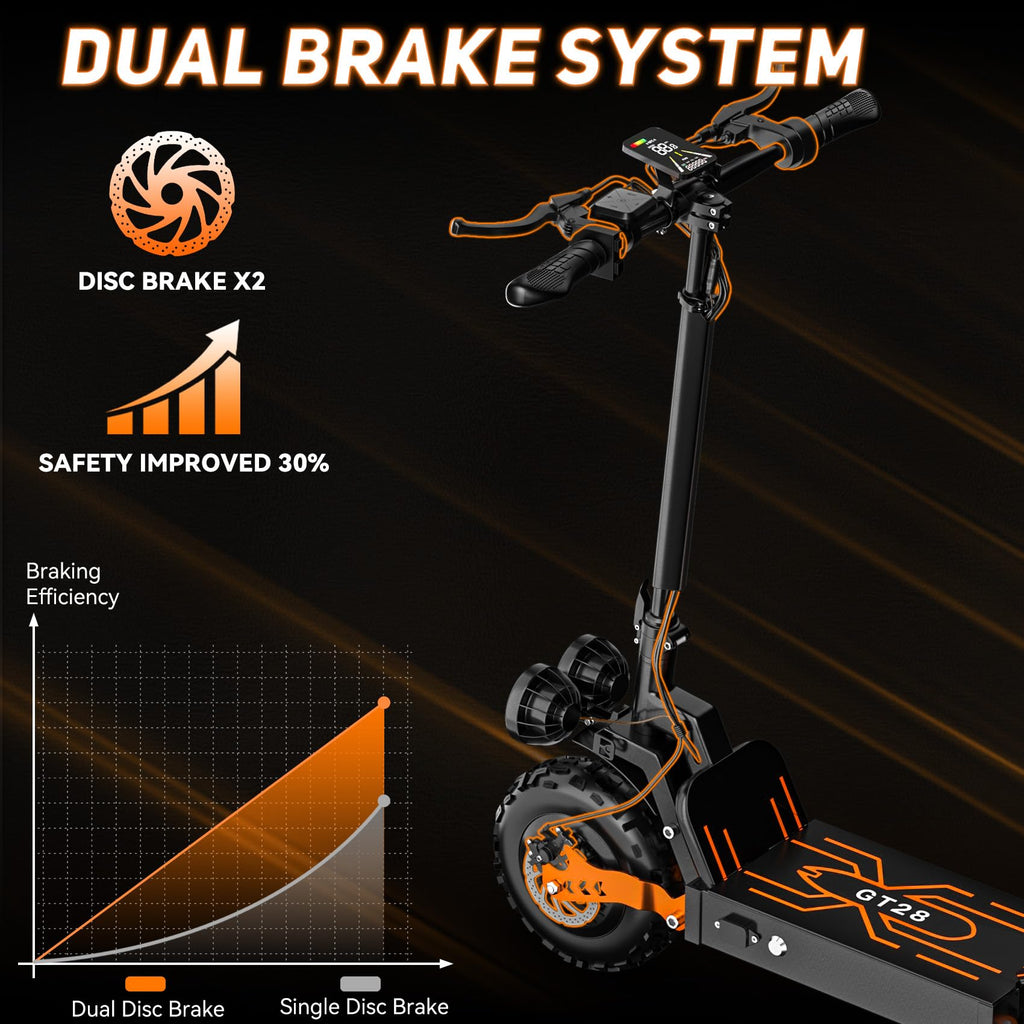 800W Motor 25 Miles Long Range Electric Scooter A610