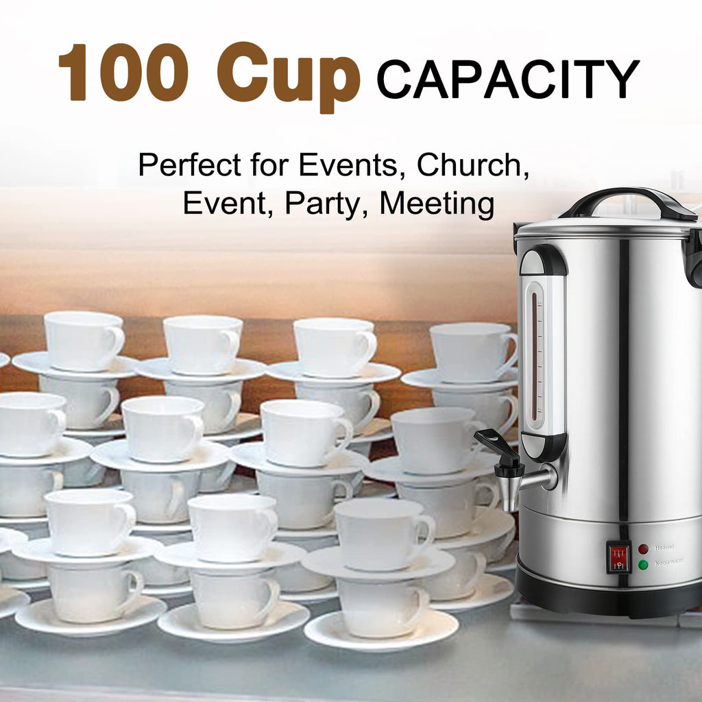 16L 304 Stainless Steel Commercial Coffee Urn R794912