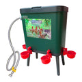 4 Gallon Automatic Float Controlled Poultry Waterer with Hose and Cups P602826