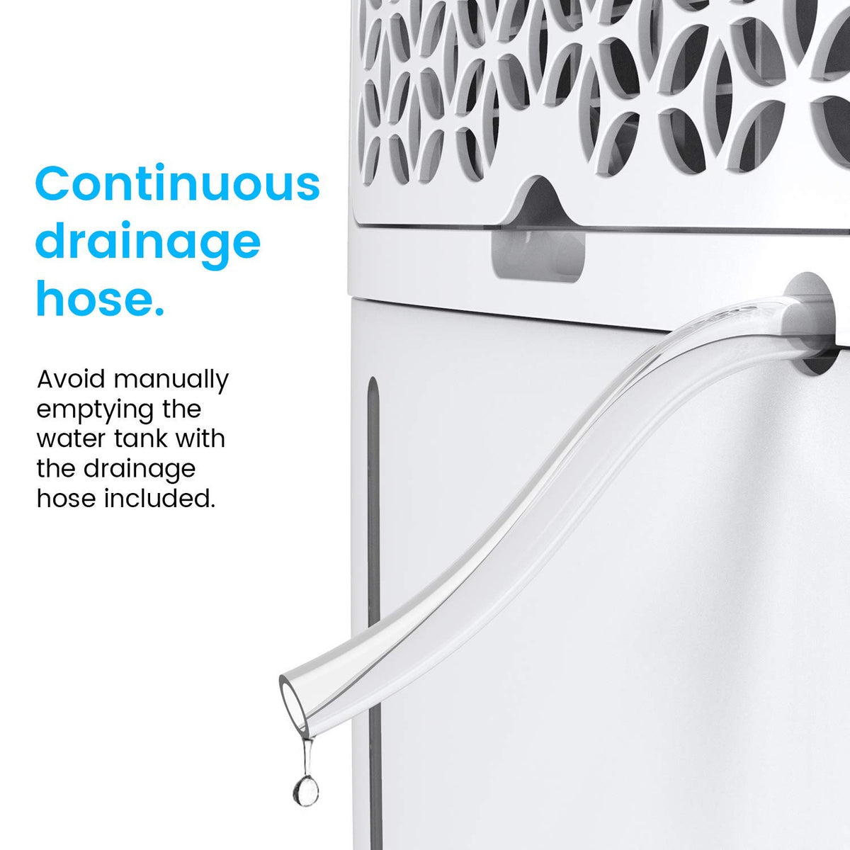 50 Pint Dehumidifier with Continuous Drain Hose M185670