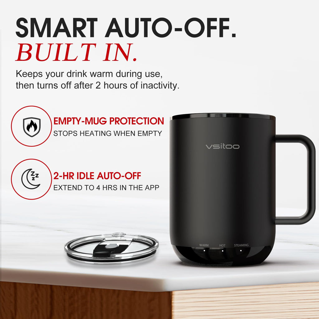 14oz Smart Self Heating Coffee Mug T35640