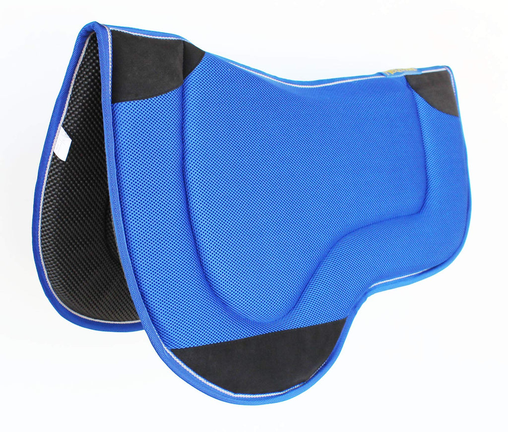 Blue Memory Foam Western Horse Saddle Pad O782277