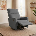 Gray Swivel Rocker Recliner Chair N49988