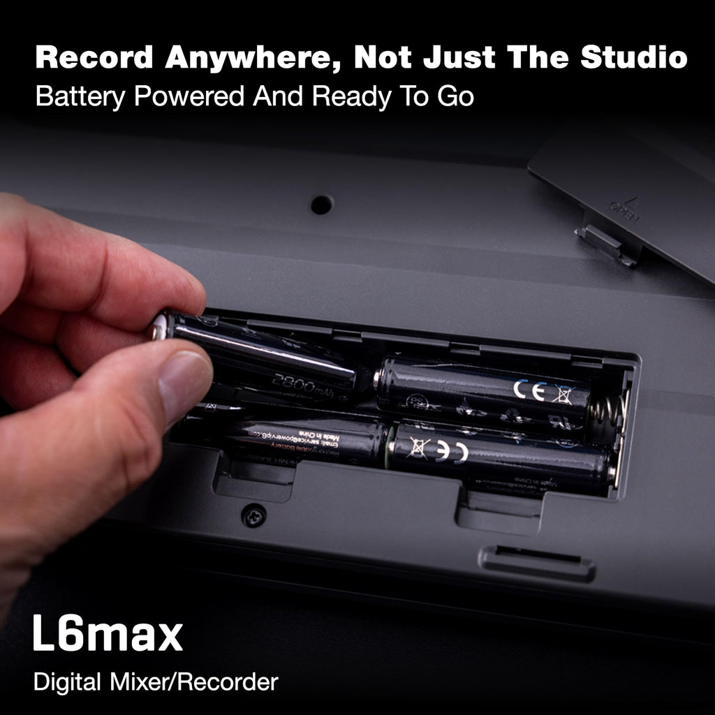 LiveTrak L6max Mixer/Recorder K9086