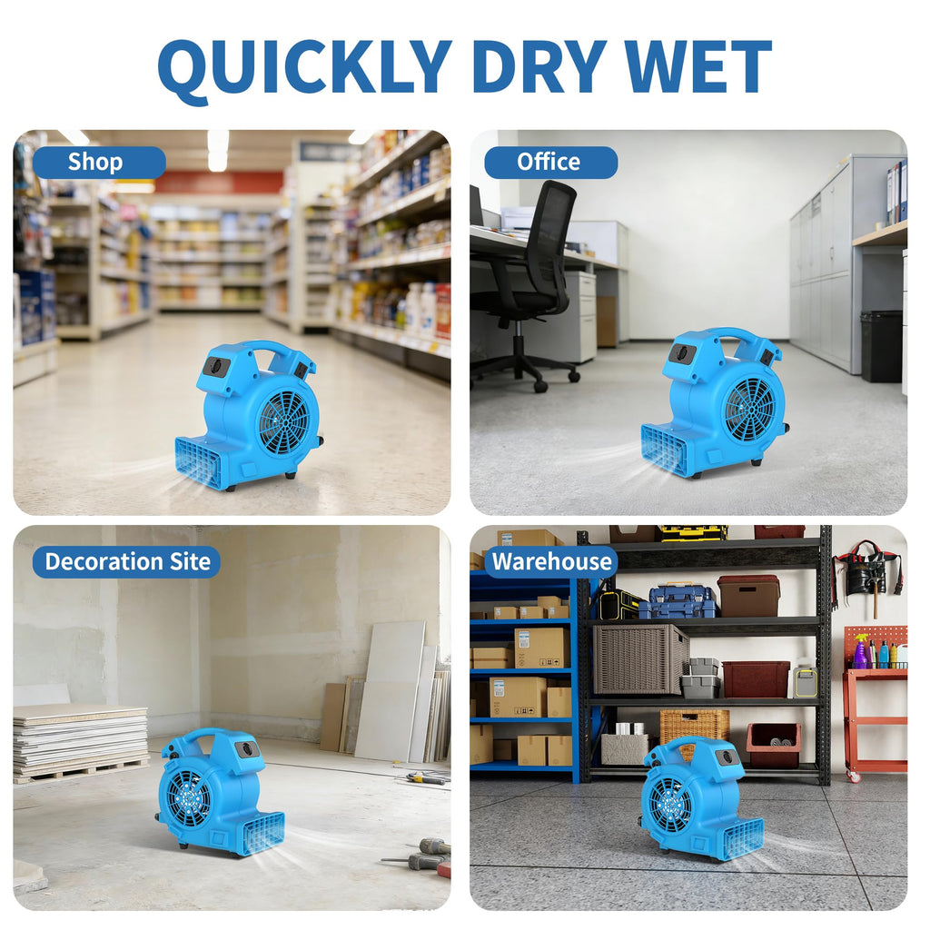 500 CFM High Velocity Floor Dryer L2110