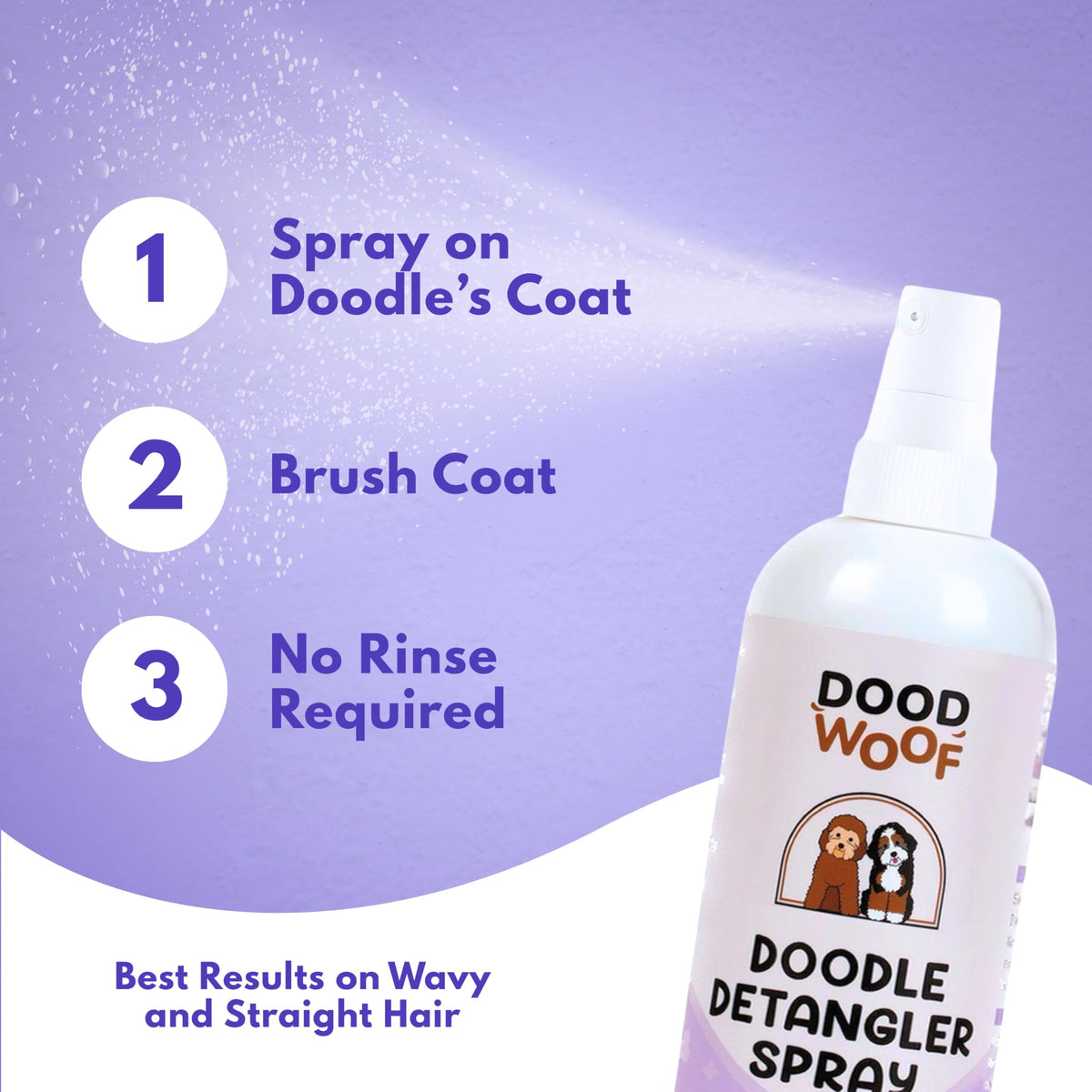 Dog Detangler Spray Leave-in Conditioner 8 oz L619802