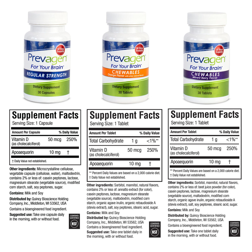 Regular Strength Capsules and Chewables X720697