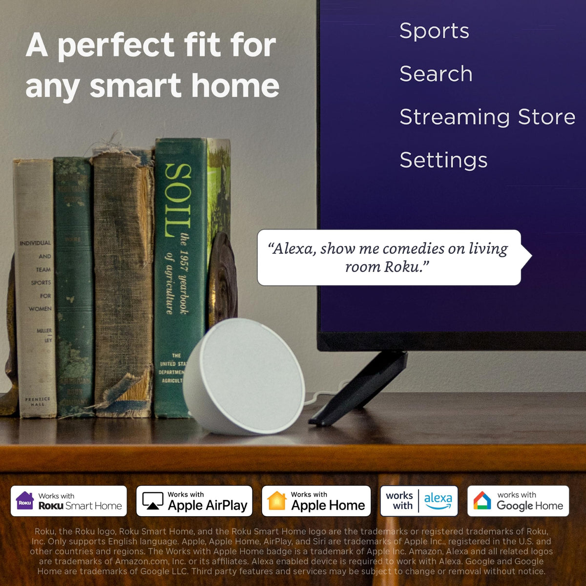 32-Inch 720p HD Smart TV with Voice Remote D71082