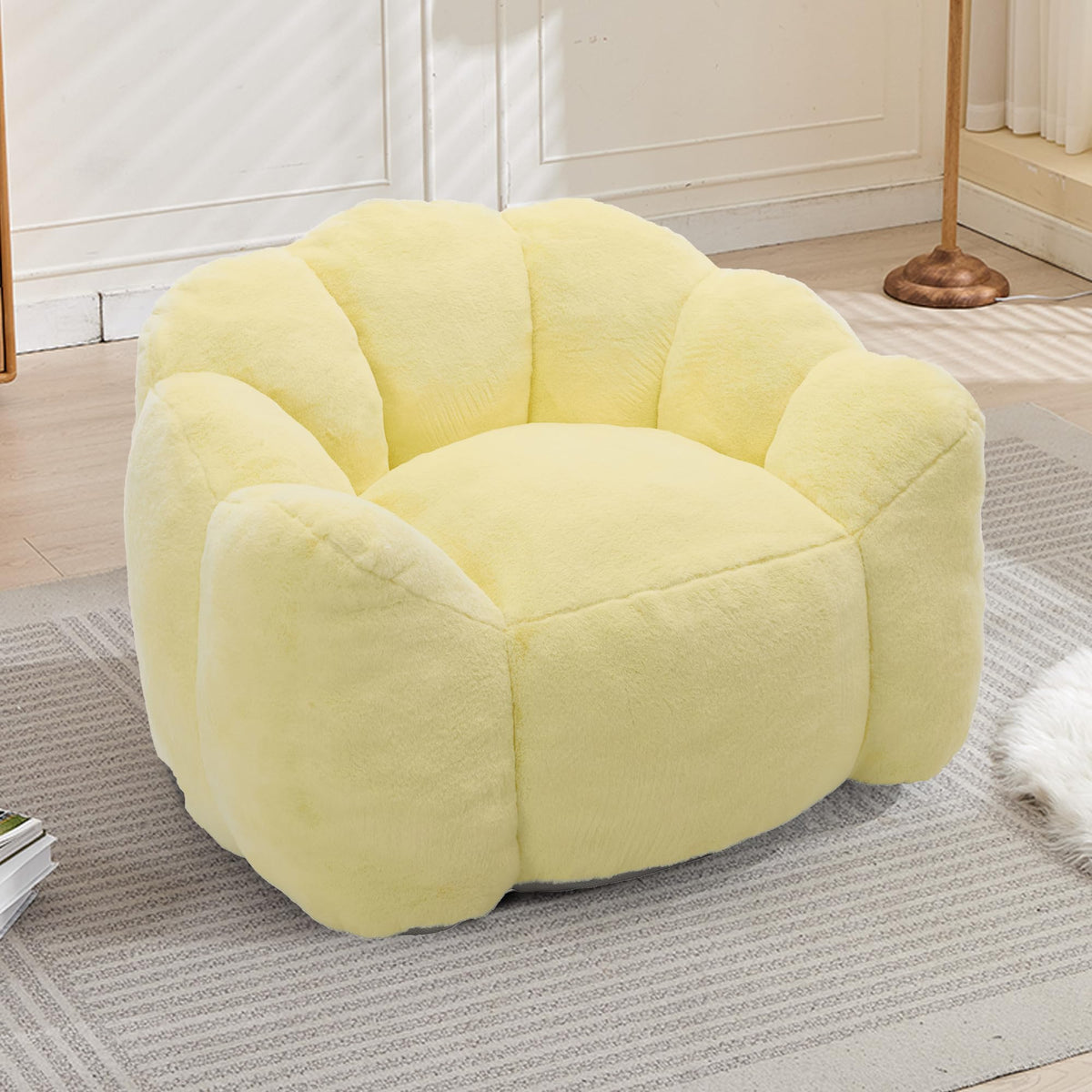 Large Memory Foam Bean Bag Chair H9413