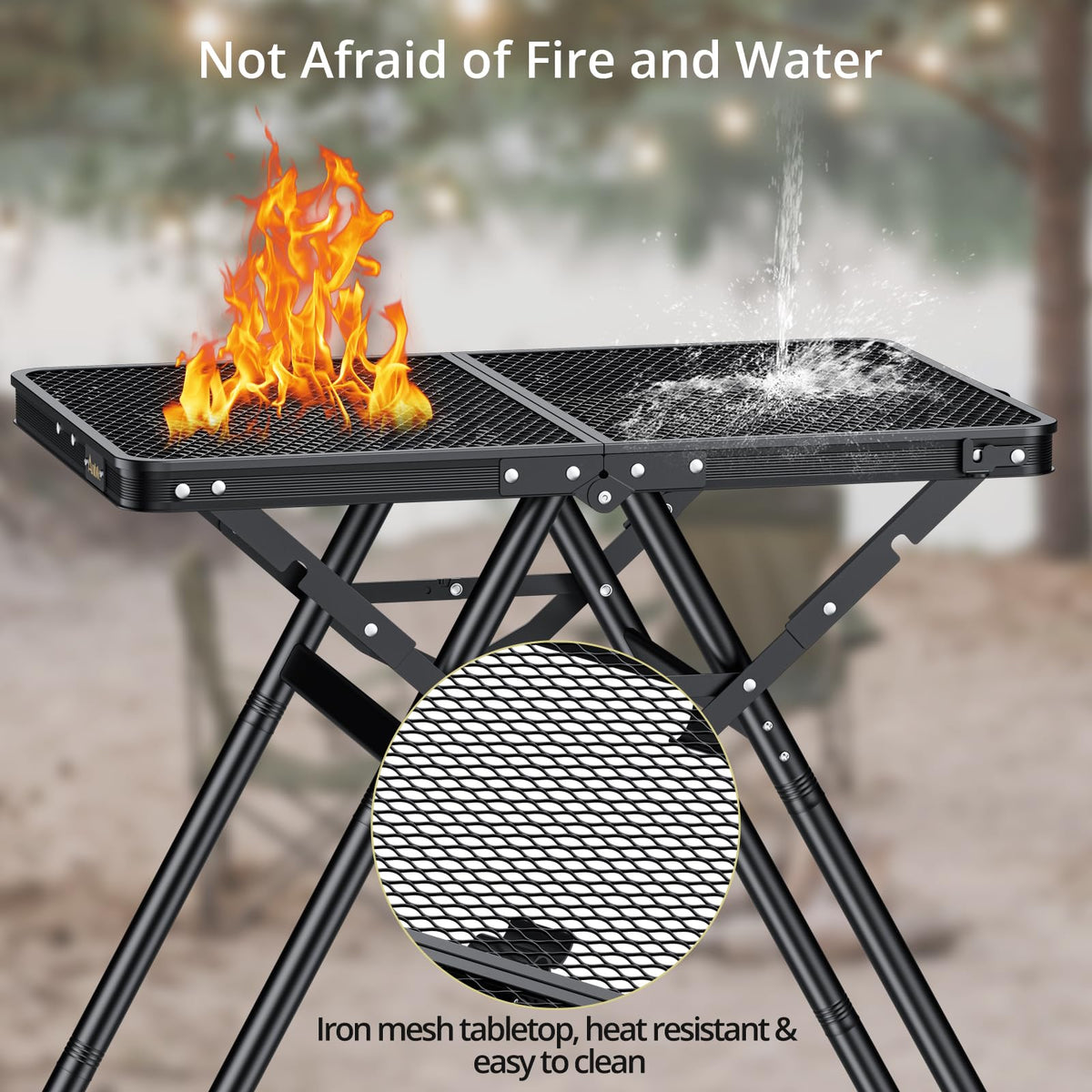 2ft Folding Grill Table Q4115