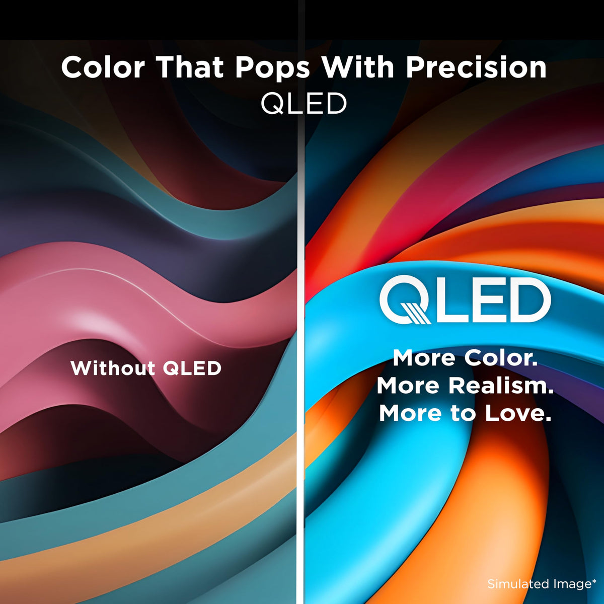 85-Inch 4K QLED Smart TV I6439