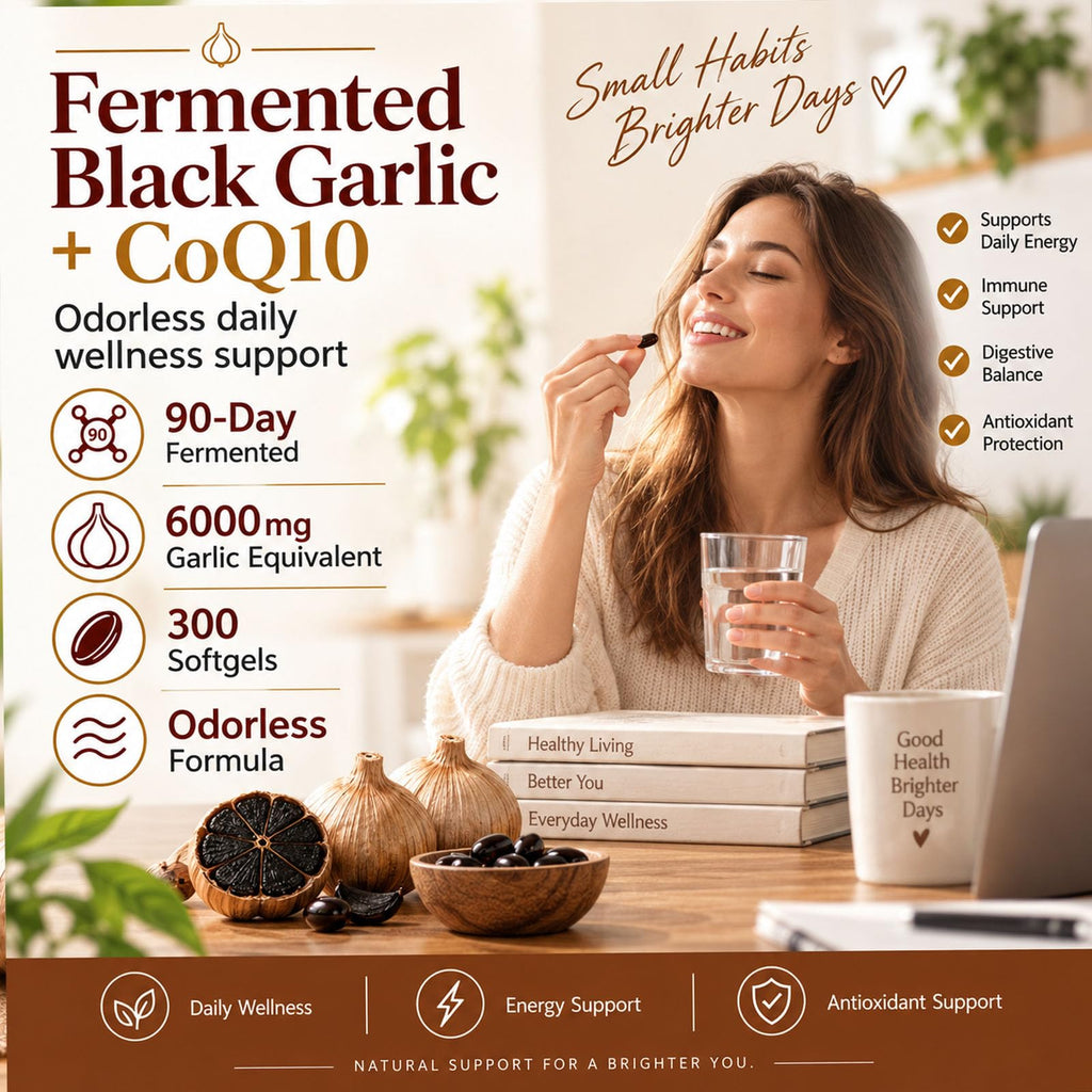 Black Garlic Extract 300 Softgels E834295