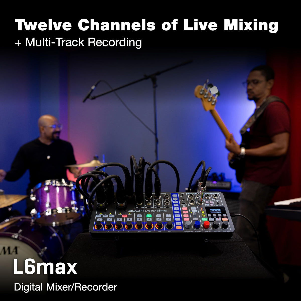 LiveTrak L6max Mixer/Recorder K9086