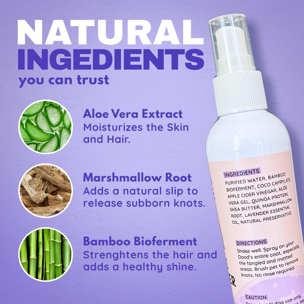 Dog Detangler Spray Leave-in Conditioner 8 oz L619802