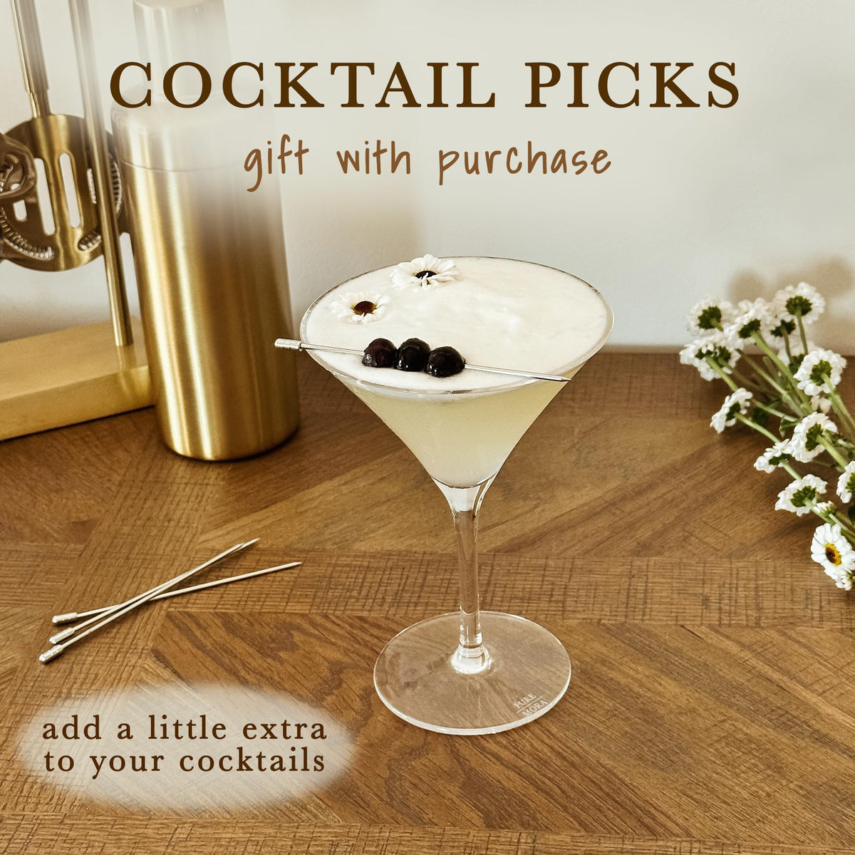 Martini Glasses Set of 4 S422