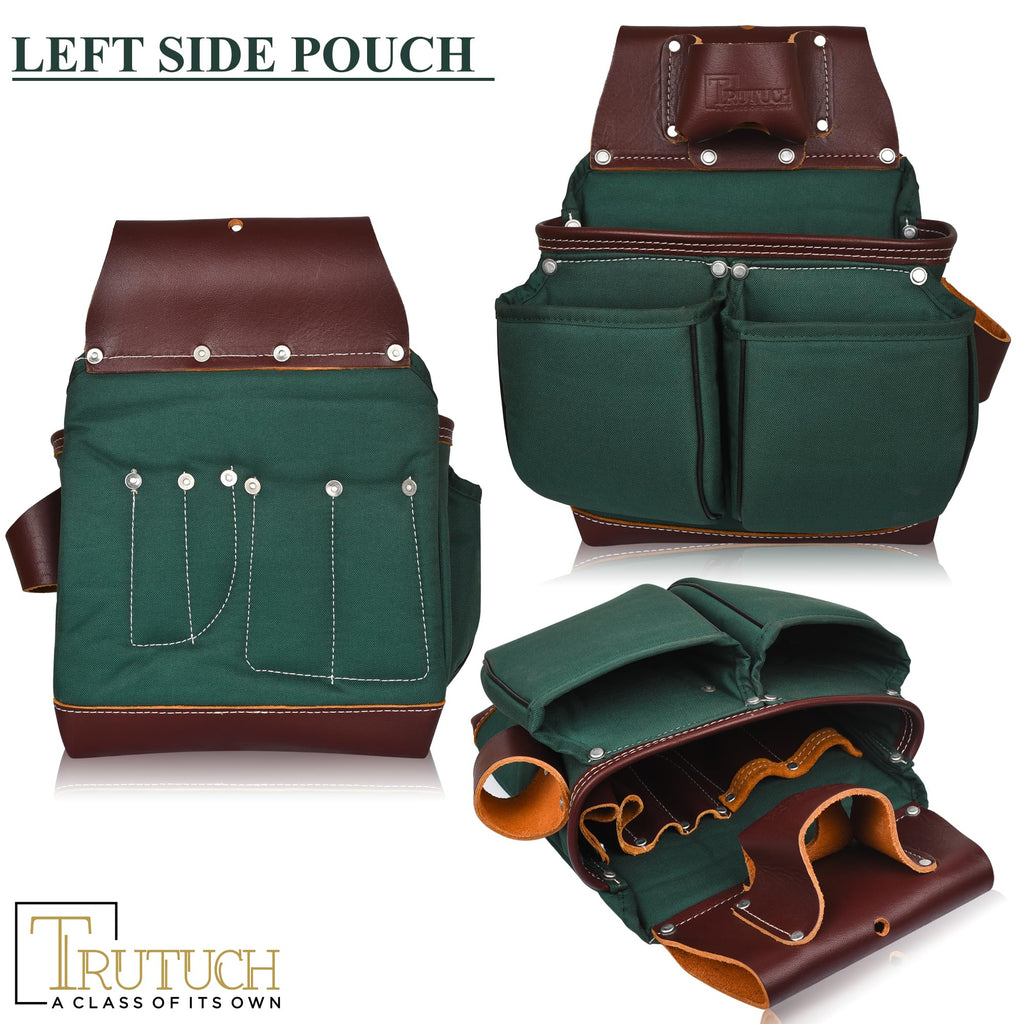 Nylon and Leather Tool Belt Q782018