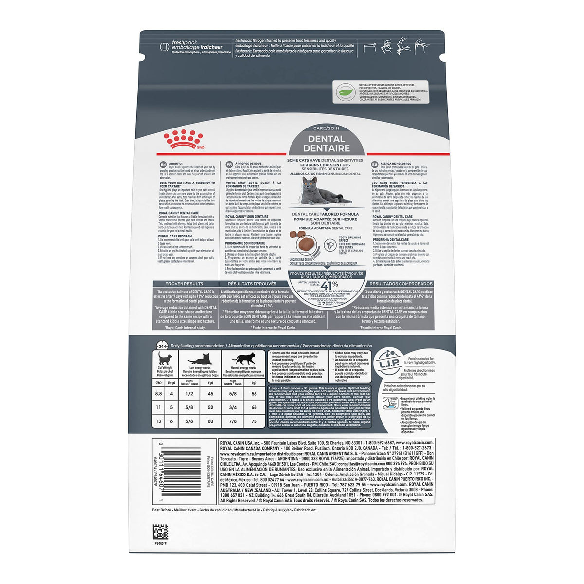 Adult Dry Cat Food 6 lb Bag A239945