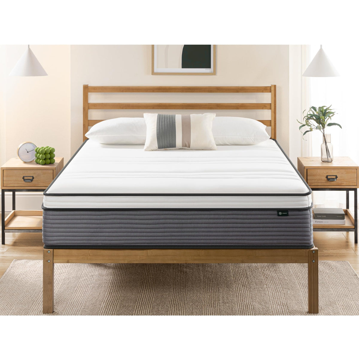12 Inch King Size Hybrid Mattress H56310