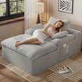 67" Oversized Corduroy Chaise Lounge Q938