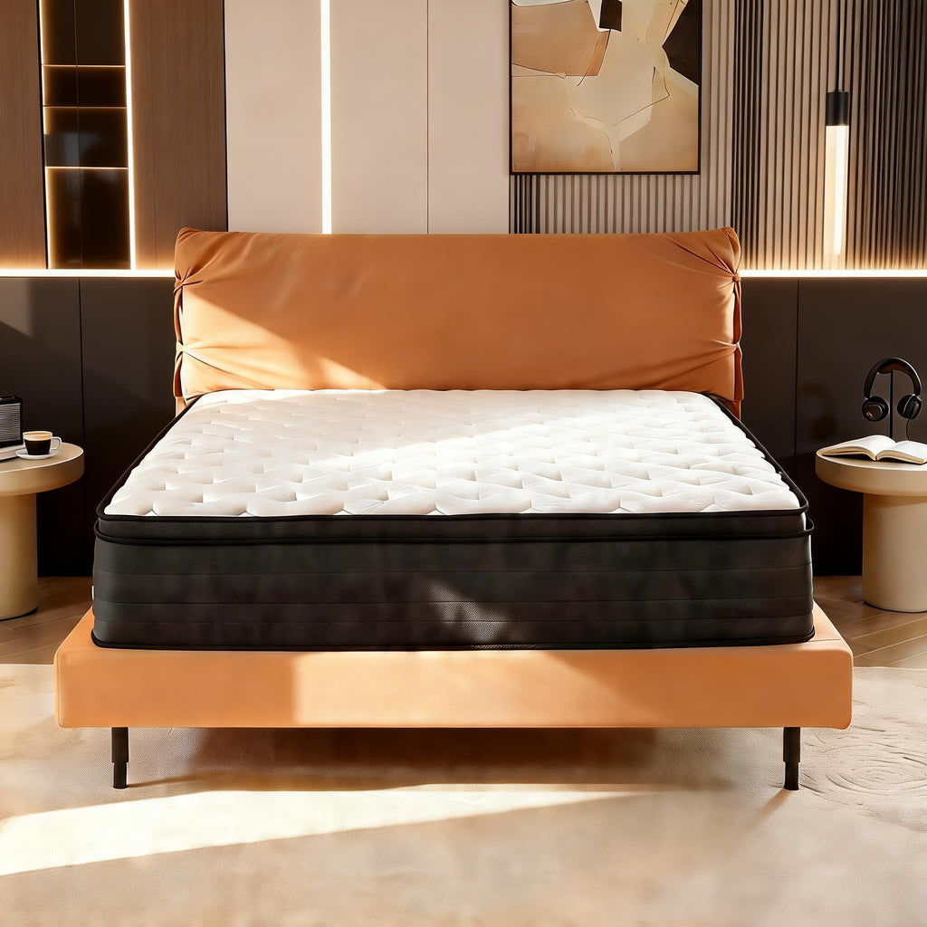 Full Size 10 Inch Hybrid Mattress with Gel Memory Foam & Pocket Springs Y4312