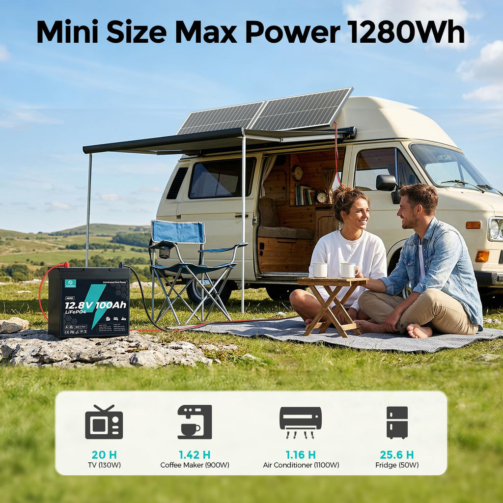 12V 100Ah LiFePO4 Battery X829
