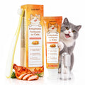 55g Roasted Chicken Enzymatic Cat Tooth Brushing Kit with Soft Bristles Toothbrush & Finger Brush D464