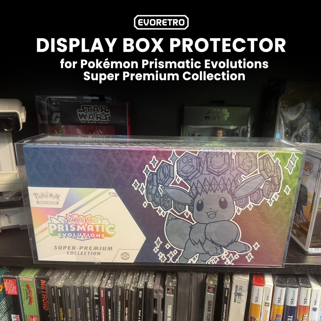 Clear PET Display Case 5-Pack + 2-Pack D910