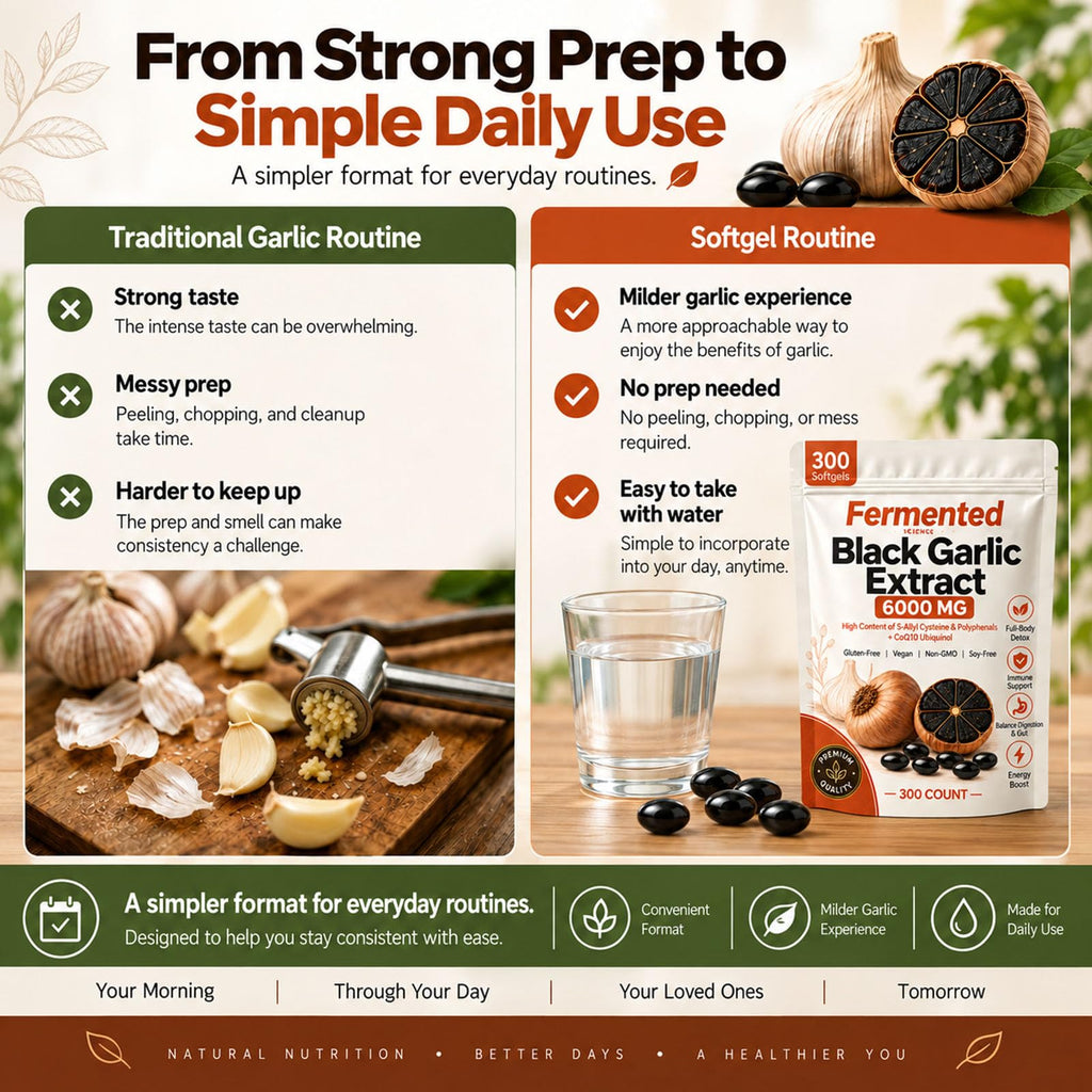 Black Garlic Extract 300 Softgels E834295