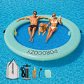 Inflatable Water Hammock with Cup Holders J205