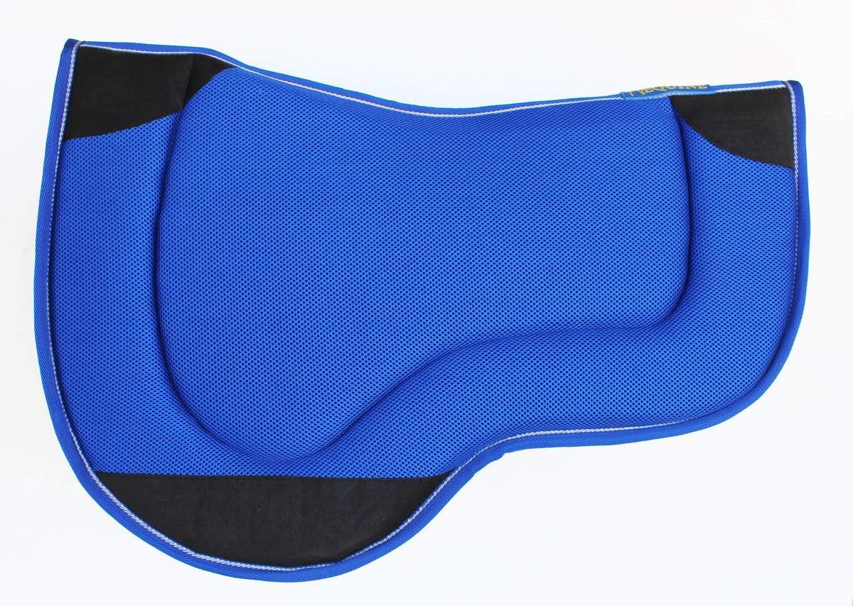 Blue Memory Foam Western Horse Saddle Pad O782277